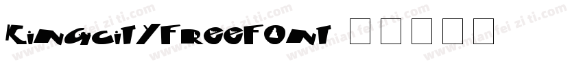 KingCityFreeFont字体转换