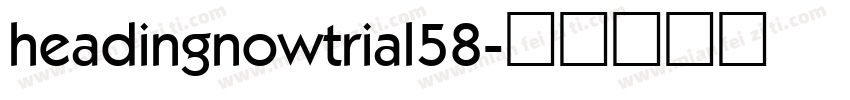 headingnowtrial58字体转换