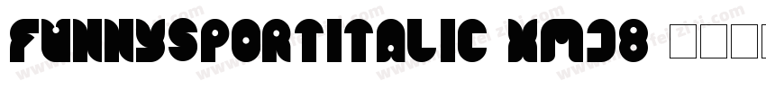 FunnySportItalic-Xmj9字体转换