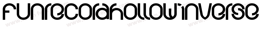 FunrecordHollowInverse-qwd1字体转换