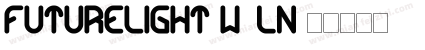 FutureLight-W7ln字体转换