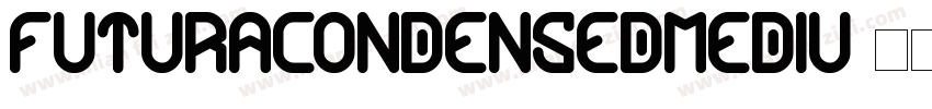 futuracondensedmediu字体转换