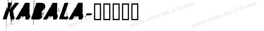 KABALA字体转换