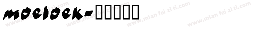 Moeloek字体转换