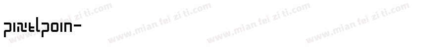 PixelPoin字体转换