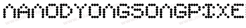NanoDyongSongPixel字体转换