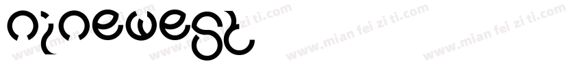 NineWest字体转换