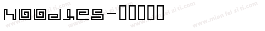 noodles字体转换