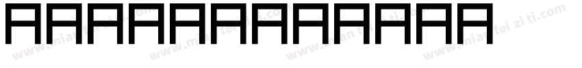 OCR-BB字体转换