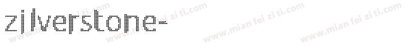 zilverstone字体转换