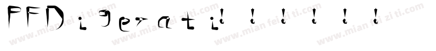 PFDigerati字体转换