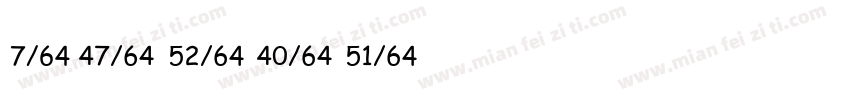 Goths字体转换