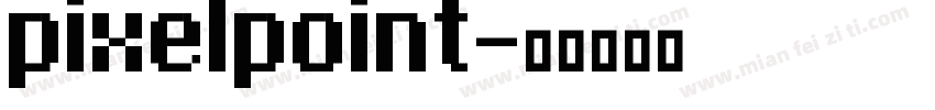 pixelpoint字体转换