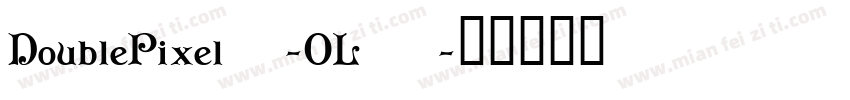 DoublePixel7-OL3A字体转换