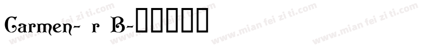 Carmen-7r3B字体转换