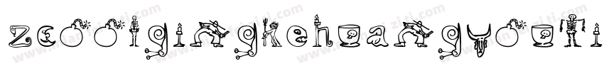 zcoolgingkehuangyouti字体转换