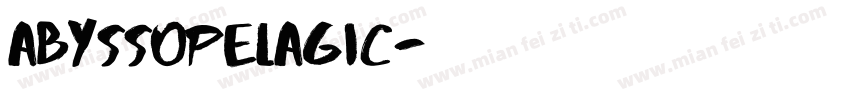 abyssopelagic字体转换