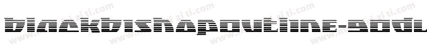 BlackBishopOutline-9ODL字体转换