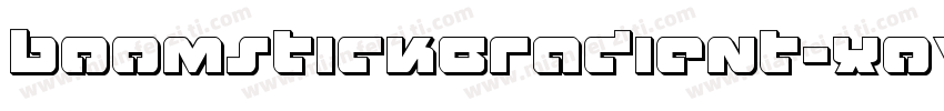 BoomstickGradient-XoVP字体转换