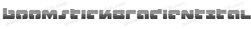 BoomstickGradientItalic-gV04字体转换