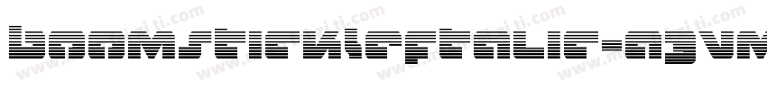 BoomstickLeftalic-a3Vm字体转换