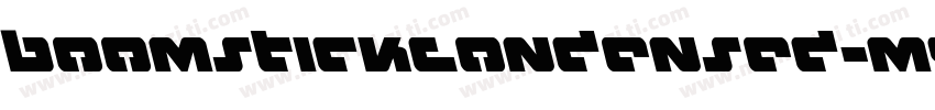 BoomstickCondensed-m9pm字体转换