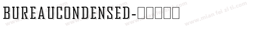 BureauCondensed字体转换