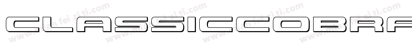 ClassicCobraLaserItalic-890A字体转换