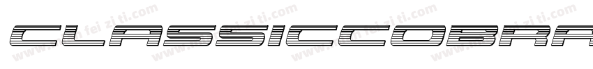 ClassicCobraChromeItalic-jlp7字体转换