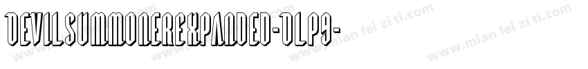 DevilSummonerExpanded-Dlp9字体转换