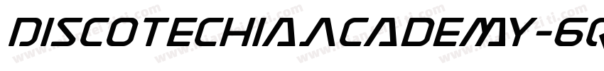 DiscotechiaAcademy-6qox字体转换