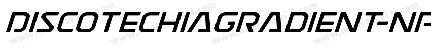 DiscotechiaGradient-nPVY字体转换