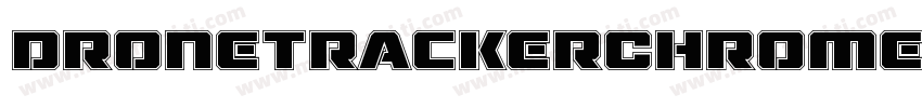 DroneTrackerChromeItalic-29B3字体转换