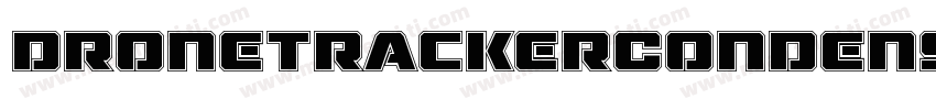 DroneTrackerCondensedItalic-lDp5字体转换