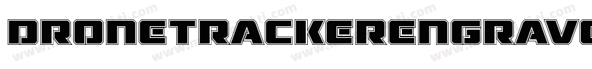 DroneTrackerEngraved-nq41字体转换