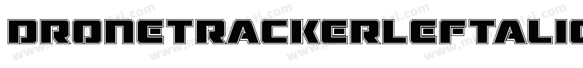 DroneTrackerLeftalic-w6W8字体转换