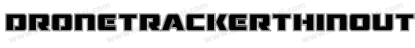 DroneTrackerThinOutline-gOeP字体转换