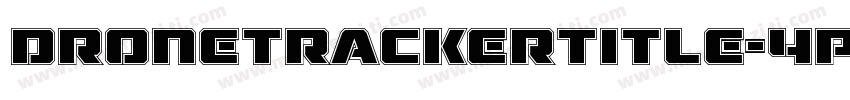 DroneTrackerTitle-4PYx字体转换