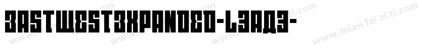 EastWestExpanded-L3aA3字体转换