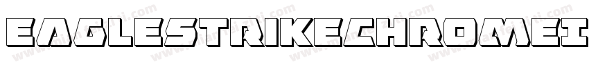 EagleStrikeChromeItalic-BJOw字体转换