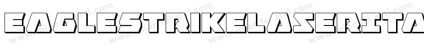EagleStrikeLaserItalic-dDqZ字体转换