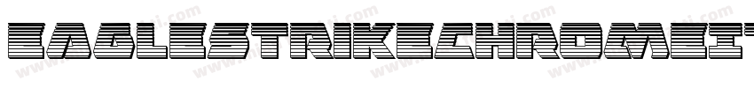 EagleStrikeChromeItalic-BJOw字体转换