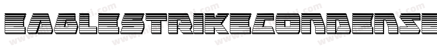 EagleStrikeCondensed-892n字体转换