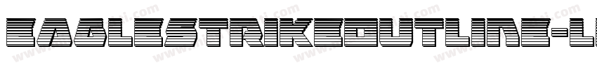 EagleStrikeOutline-LM93字体转换