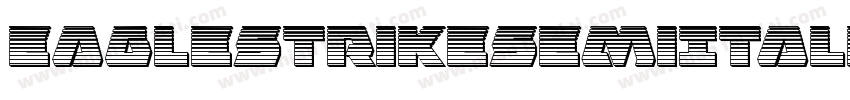 EagleStrikeSemiItalic-gVME字体转换