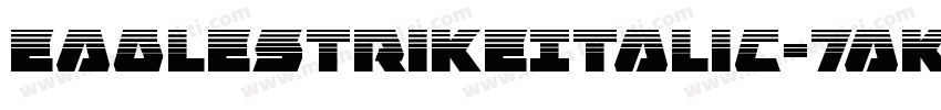 EagleStrikeItalic-7aK4字体转换