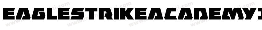 EagleStrikeAcademyItalic-l1pw字体转换
