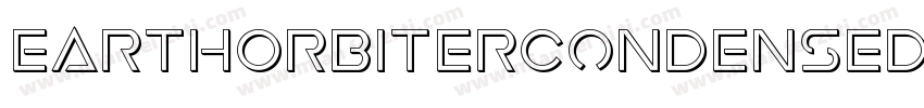 EarthOrbiterCondensed-nzeV字体转换
