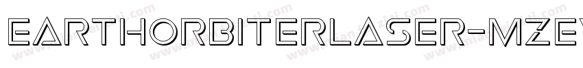 EarthOrbiterLaser-mzeV字体转换