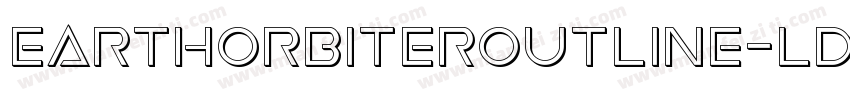 EarthOrbiterOutline-Ld0y字体转换